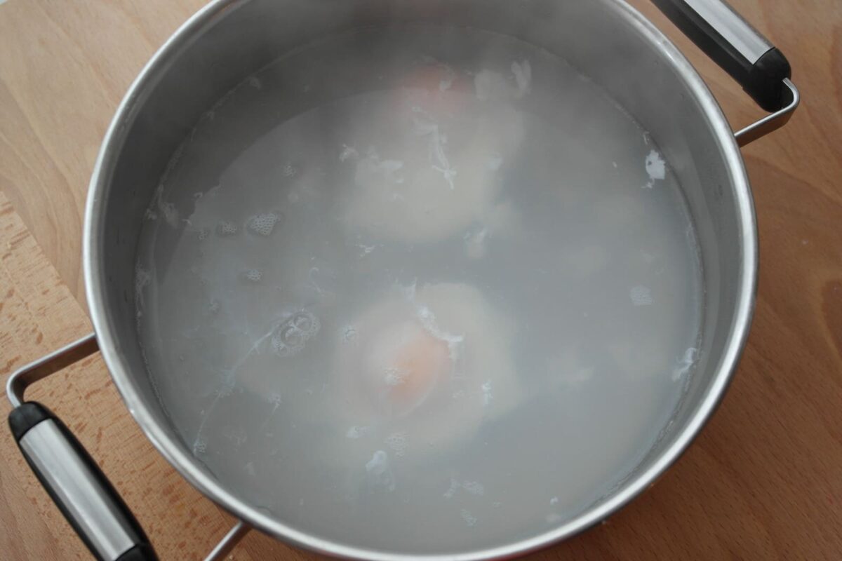huevos benedict paso 17