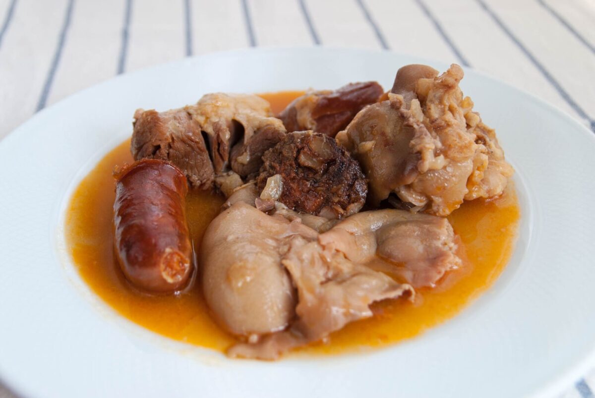 manitas de cerdo a la madrileña paso 13