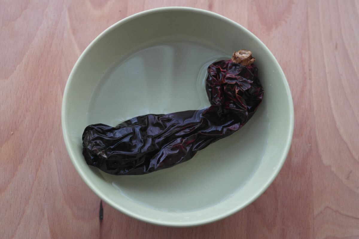 marmitako de salmón paso 2