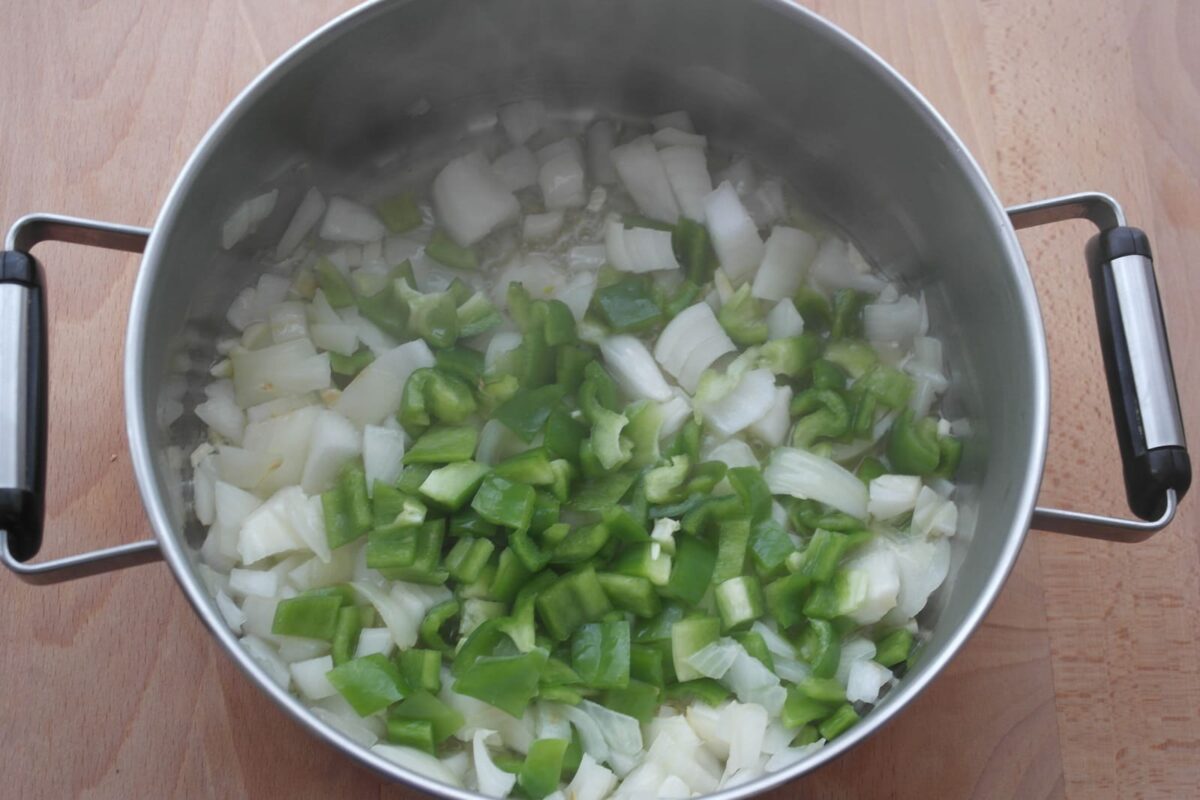 marmitako de salmón paso 8