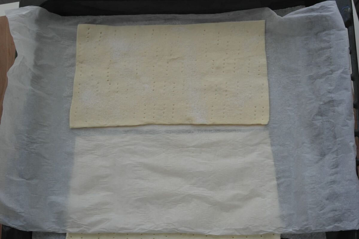 milhojas de crema pastelera paso 3