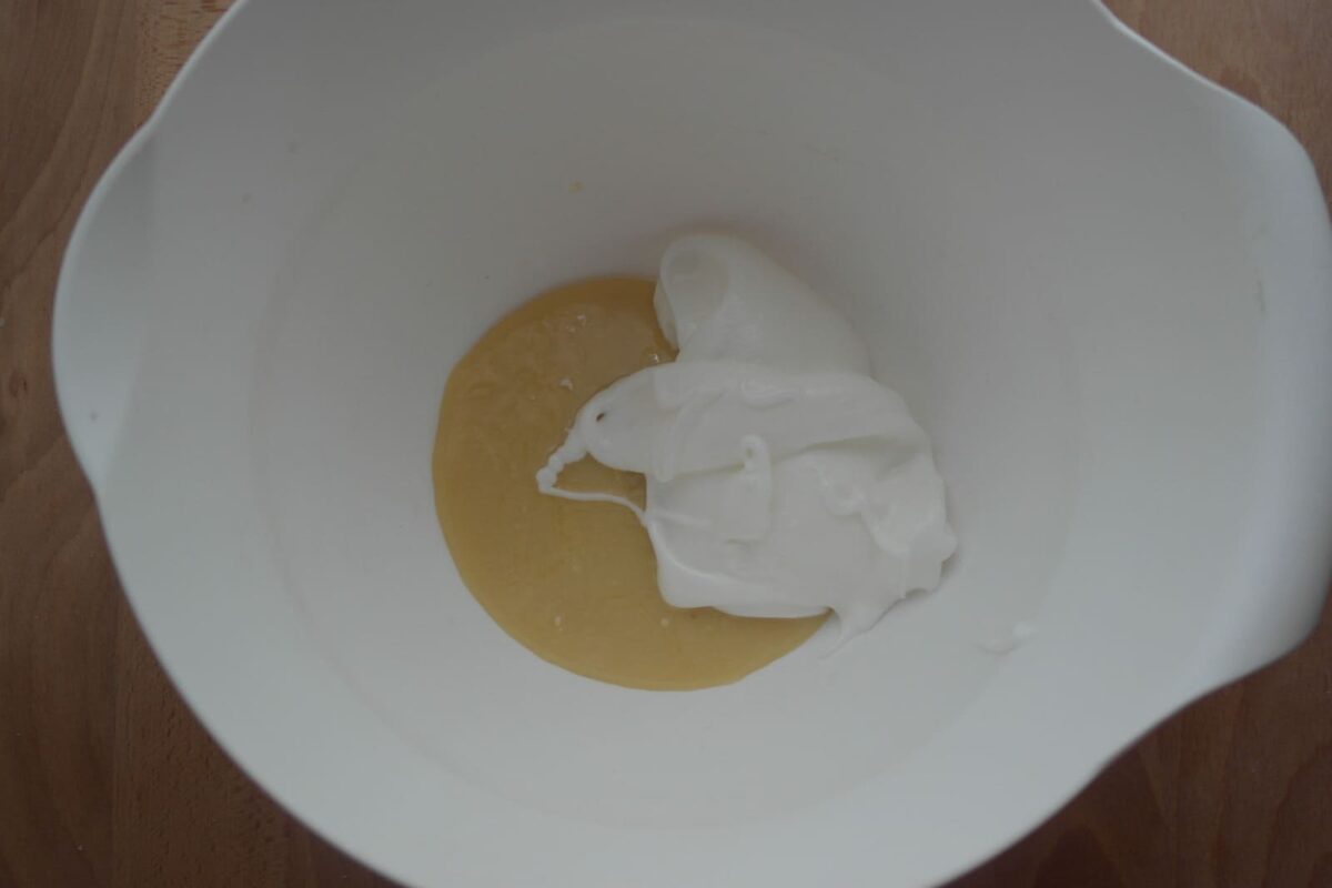mousse de chocolate blanco paso 10