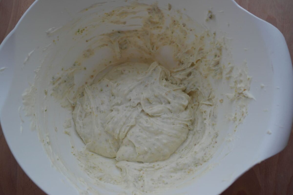 mousse de chocolate blanco paso 16