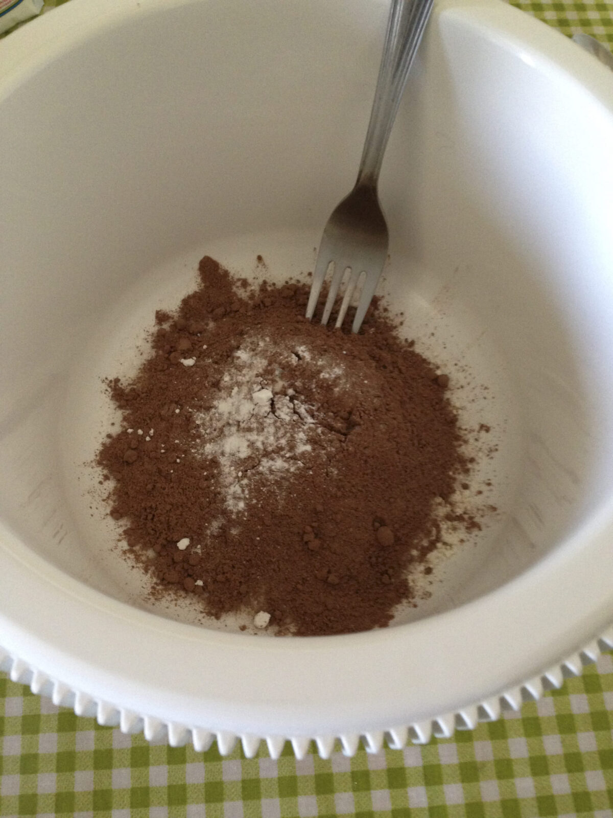 mug cake de chocolate paso 7