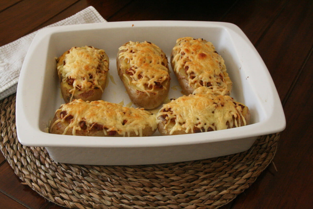 patatas asadas y rellenas paso 19