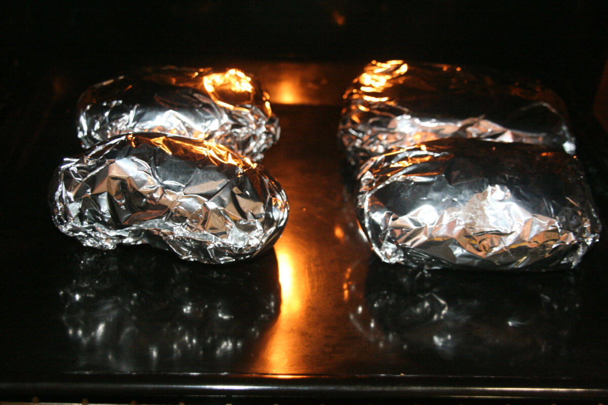 patatas asadas y rellenas paso 5