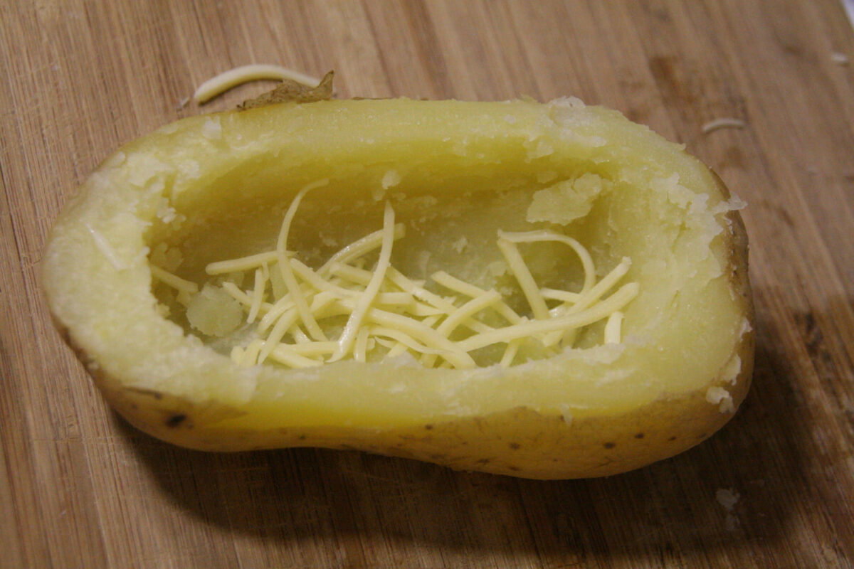 patatas asadas y rellenas paso 9