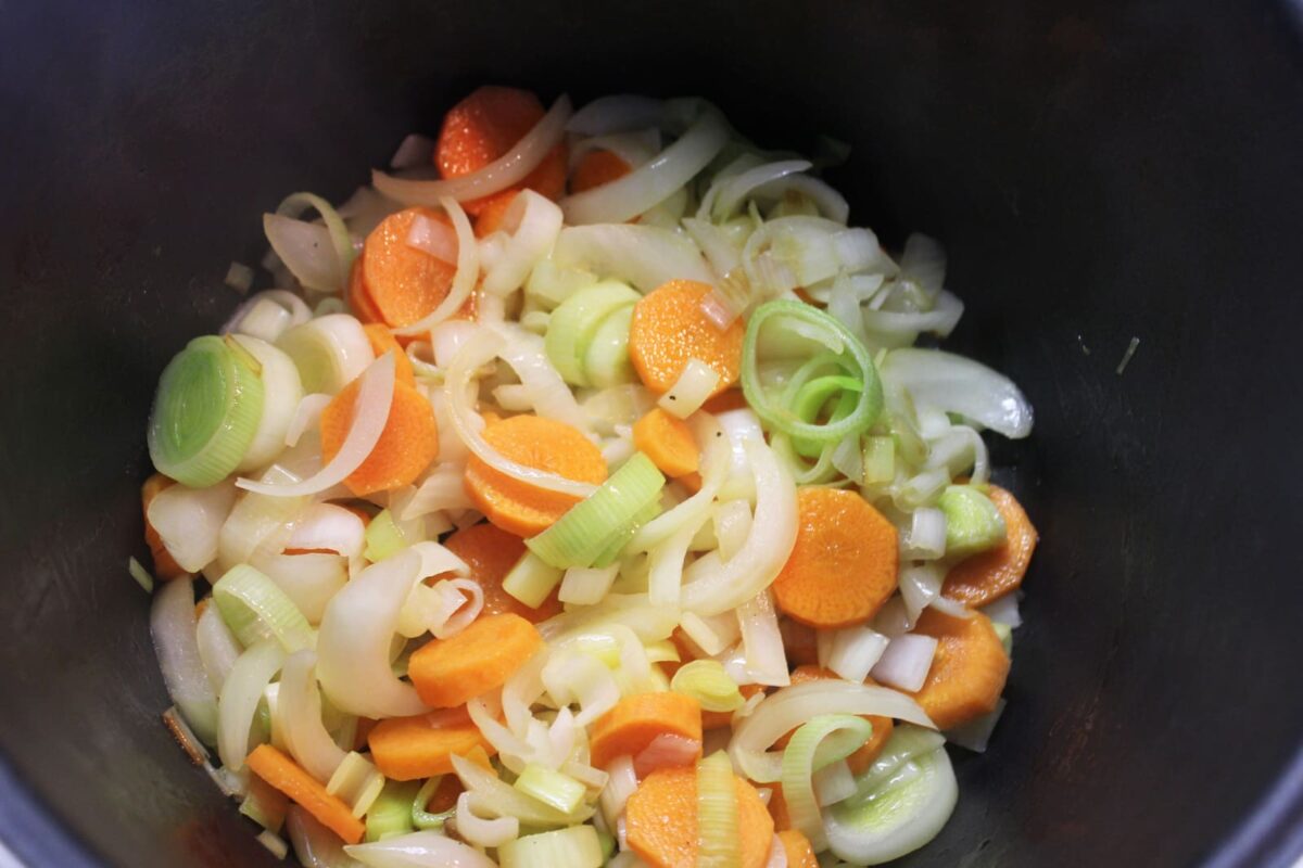 porrusalda con bacalao paso 6