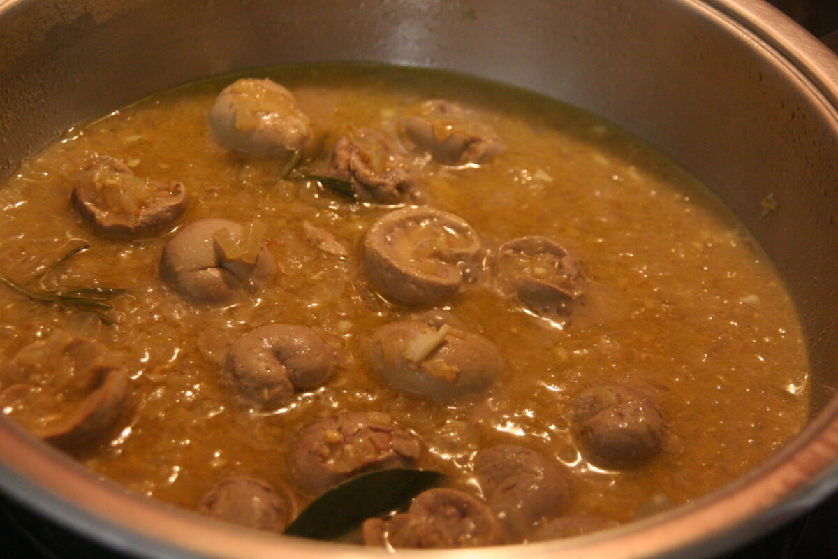 riñones al jerez paso 4