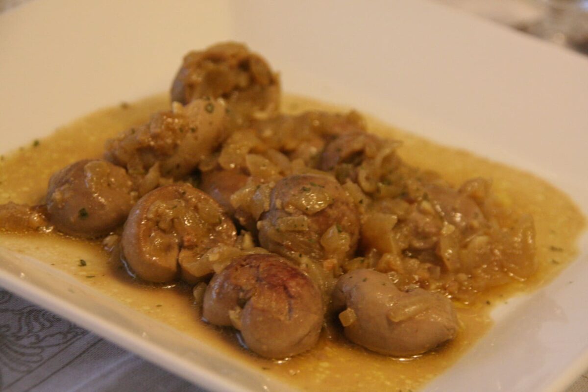 riñones al jerez paso 7