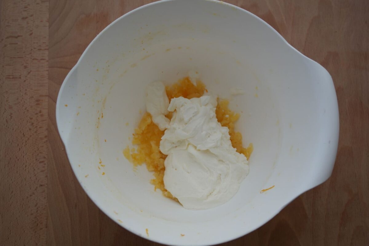 tarta de naranja paso 21