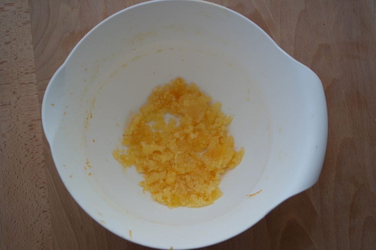 tarta de naranja paso 8
