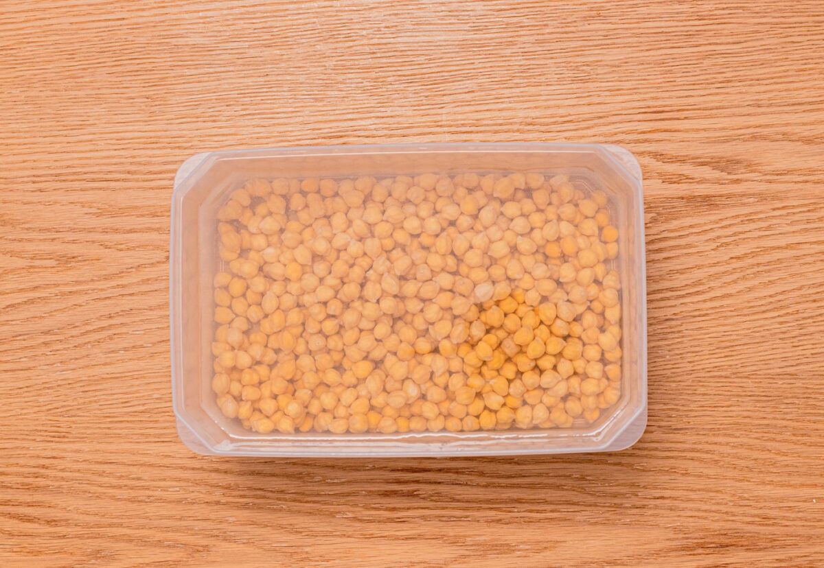 Arroz caldoso con garbanzos paso a paso