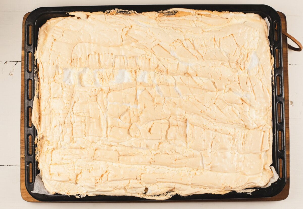 Brazo de Mercedes. Un dulce de merengue tradicional de Filipinas
