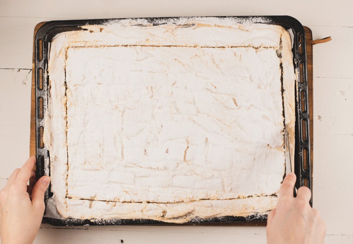 Brazo de Mercedes. Un dulce de merengue tradicional de Filipinas