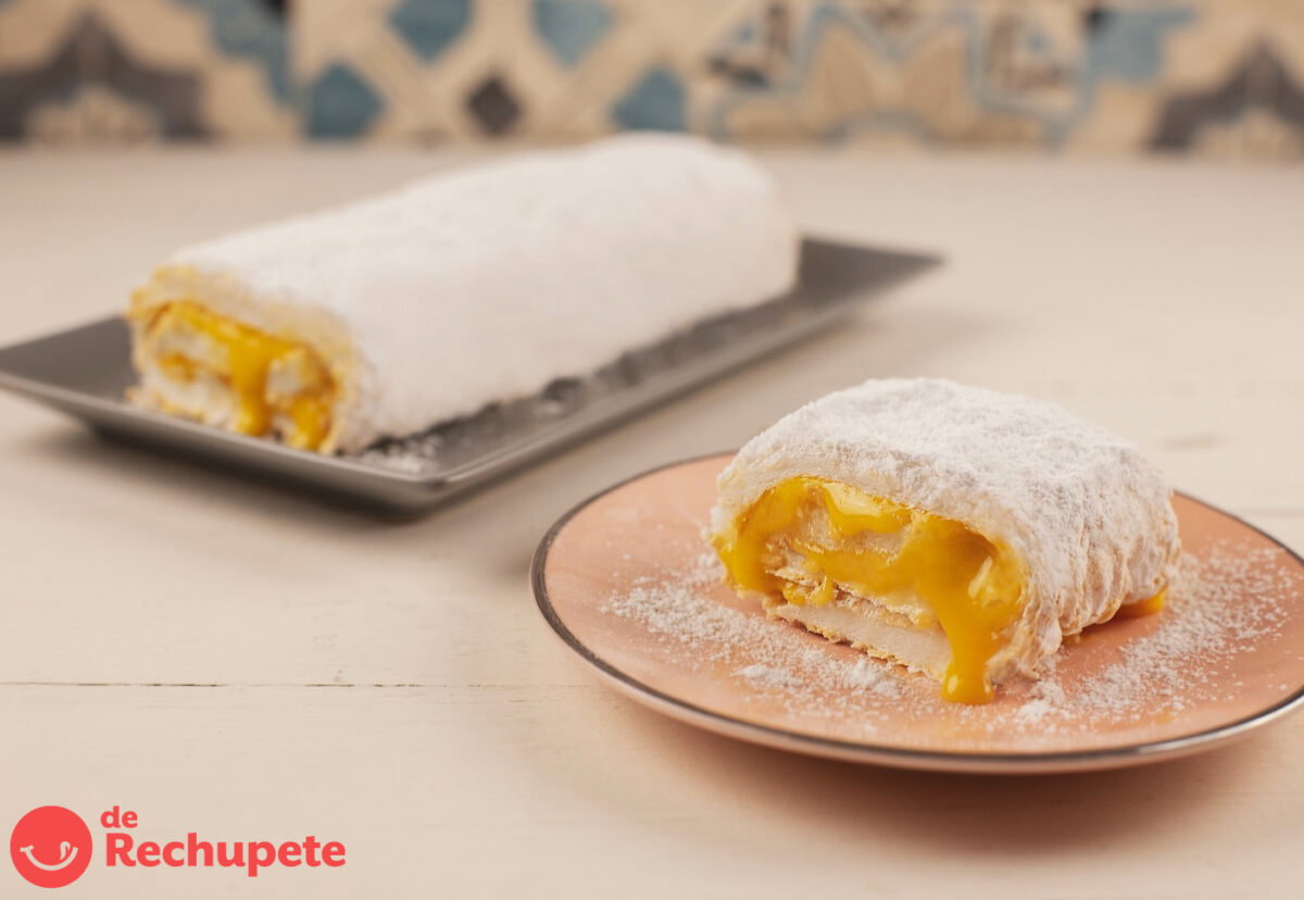Brazo de Mercedes. Un dulce de merengue tradicional de Filipinas