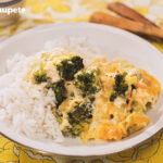 Brócoli gratinado con salsa de queso paso a paso