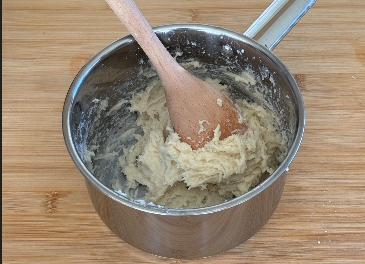 Receta de churros: masa en su punto