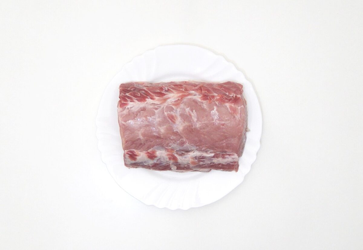Cinta de lomo con especias y a la sal. Una receta fácil paso a paso