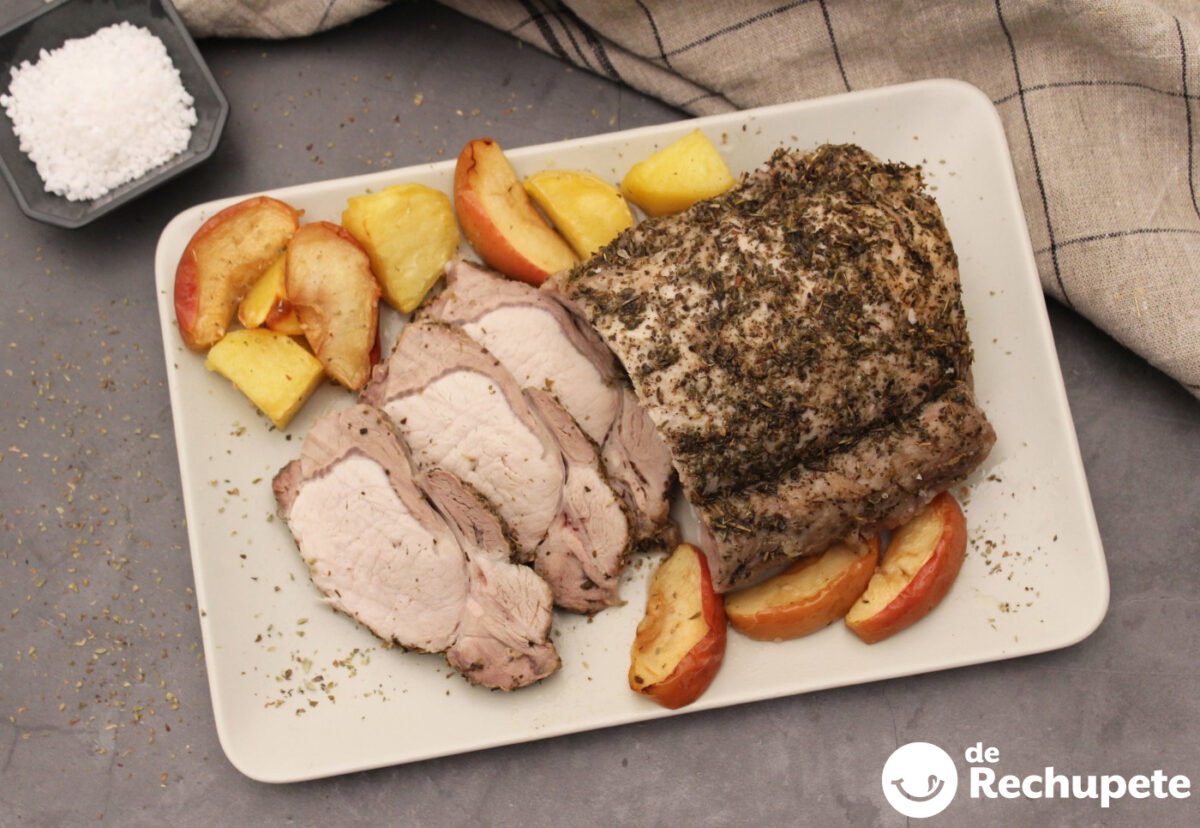 Lomo de cerdo a la sal. Una receta jugosa y fácil
