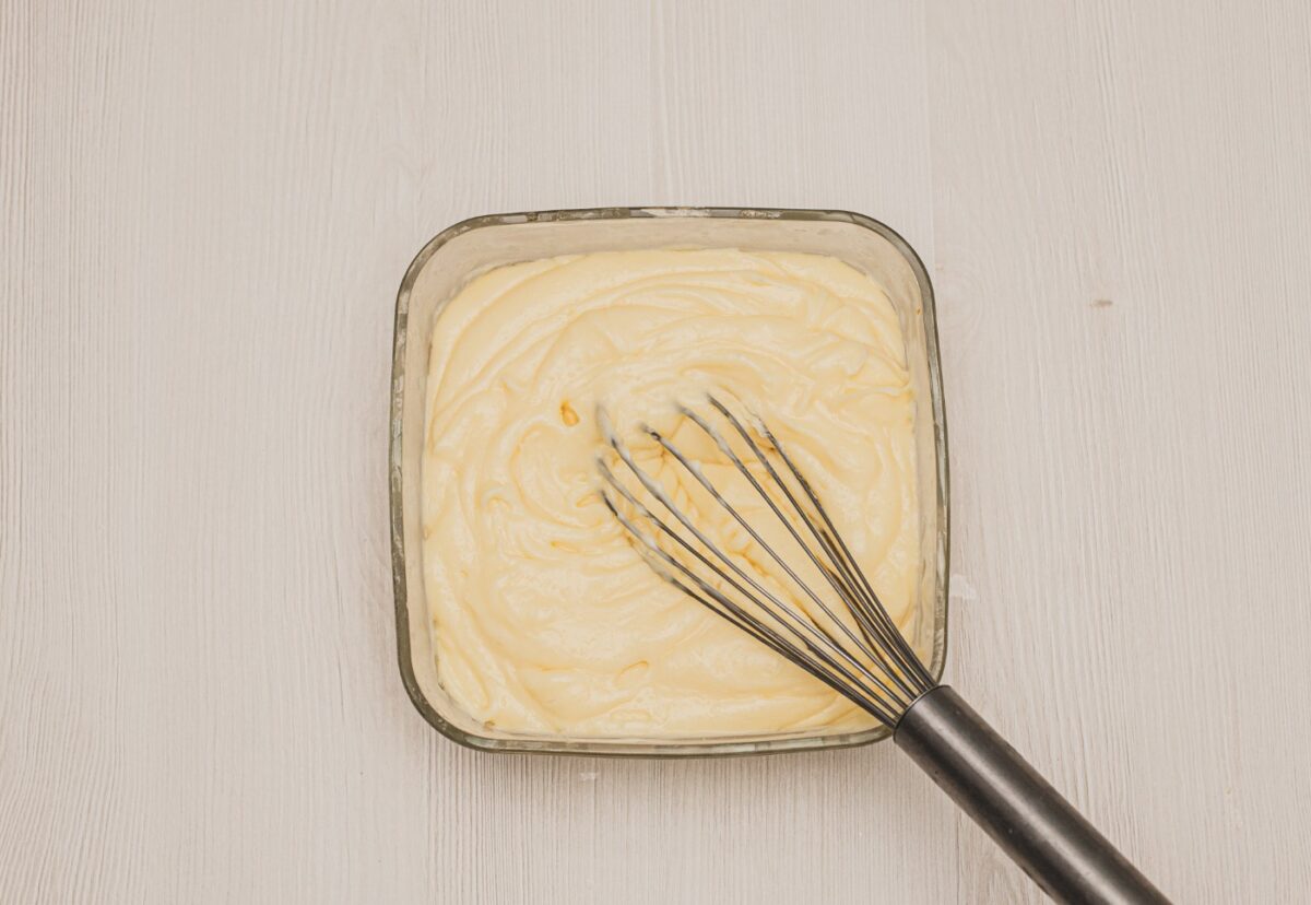 4 tipos diferentes de crema pastelera incluyendo la tradicional
