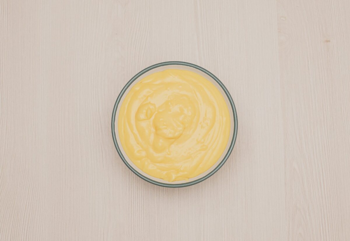 4 tipos diferentes de crema pastelera incluyendo la tradicional