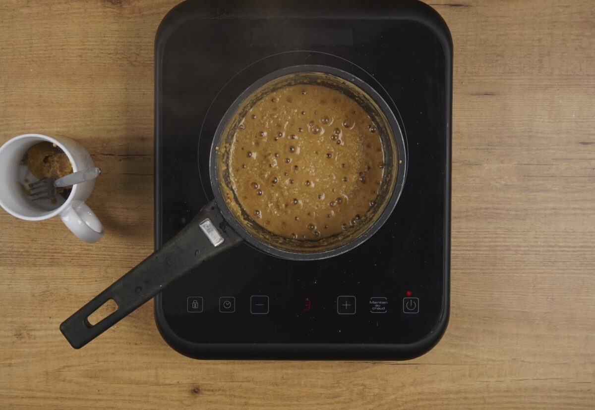 Dulce de leche cortada, mielmesabe o cortado de leche