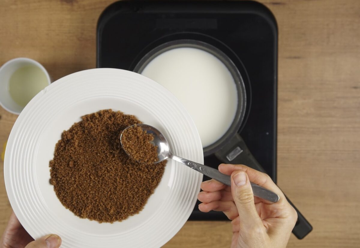 Dulce de leche cortada, mielmesabe o cortado de leche