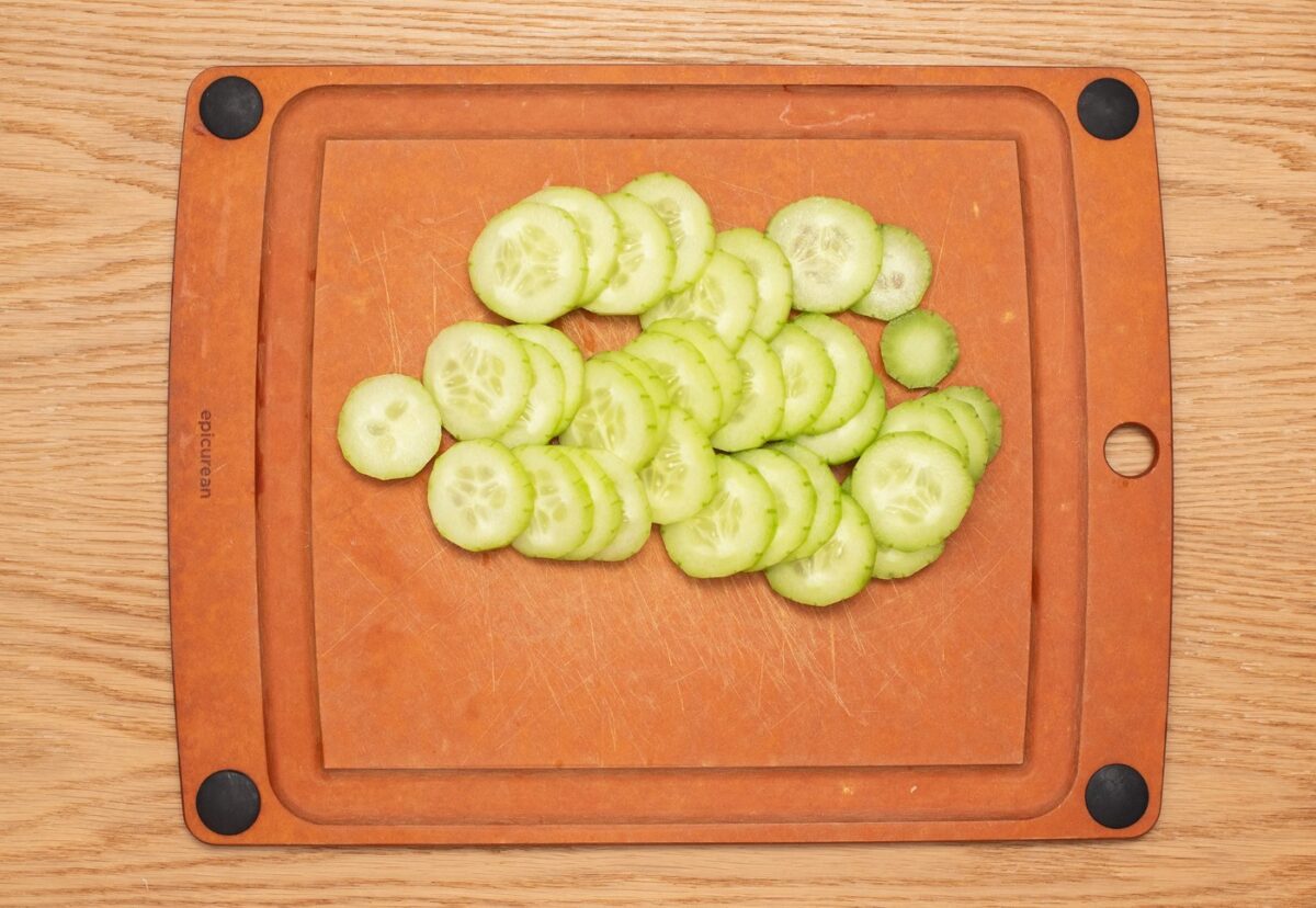 Ensalada de pepino y yogur