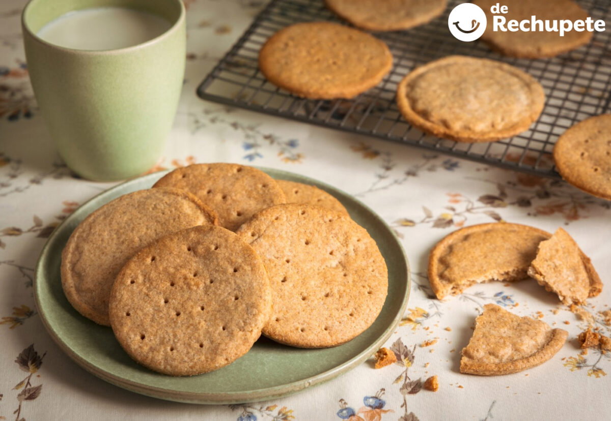 Galletas tipo Digestive con o sin gluten. Tradicionales y en Thermomix