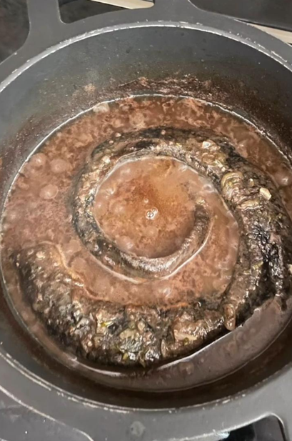 Lamprea a la bordalesa. Receta francesa con aires gallegos