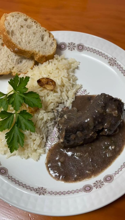 Lamprea a la bordalesa. Receta francesa con aires gallegos