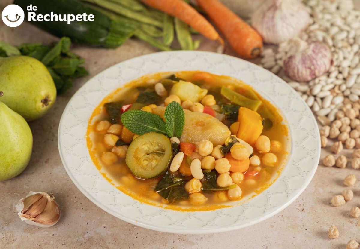 Olla gitana. Un guiso murciano sabroso y nutritivo