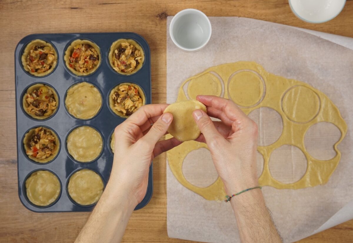Polvorosa de pollo. Receta típica de Venezuela paso a paso