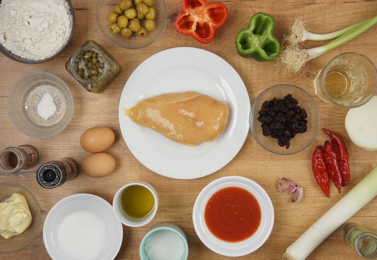 Polvorosa de pollo. Receta típica de Venezuela paso a paso