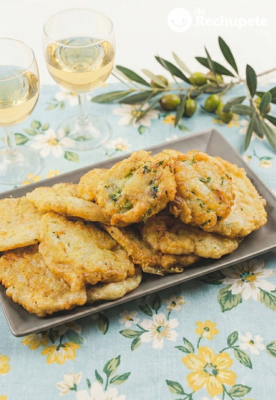 Tortillitas de bacalao crujientes y muy fácil de preparar