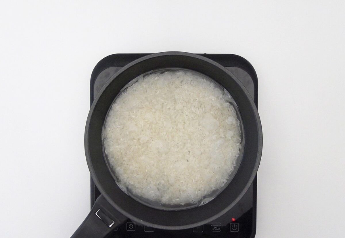 Yakimeshi. Arroz frito japonés