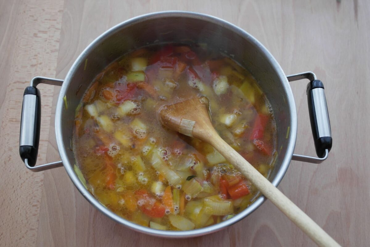 albóndigas de pollo paso 17