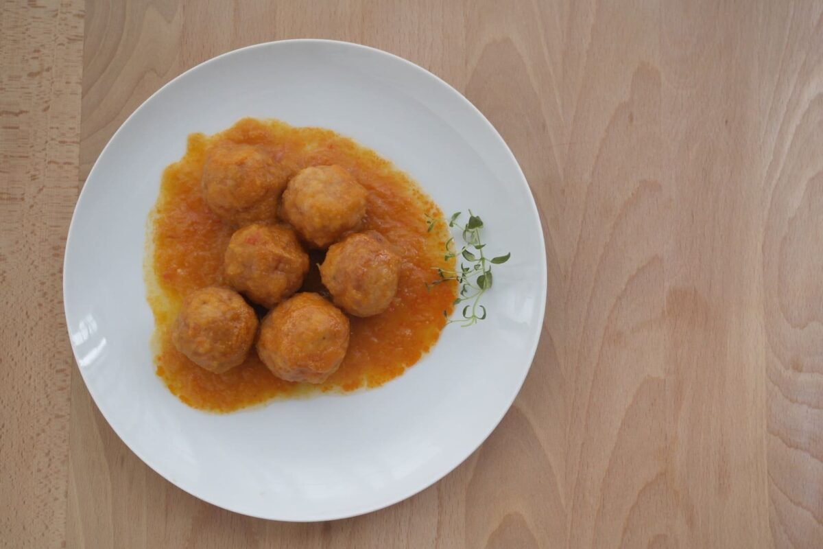 albóndigas de pollo paso 25
