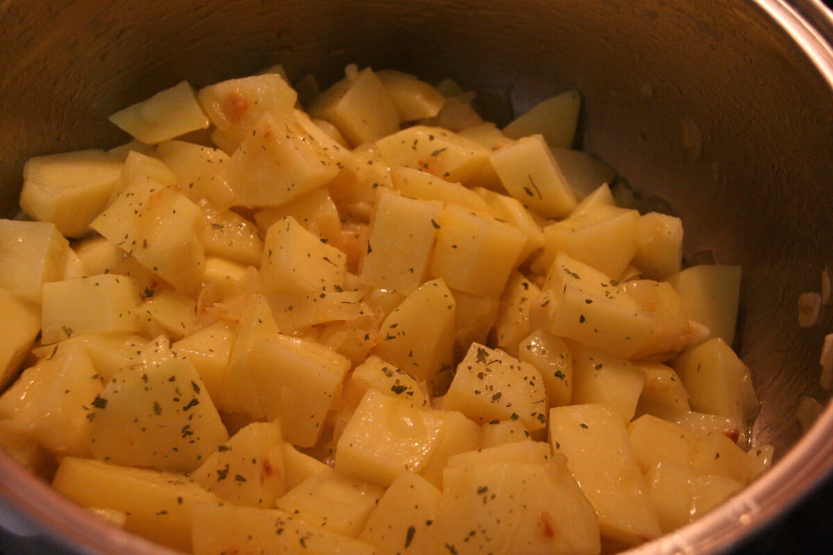 almejas con patatas guiso marinero paso 4