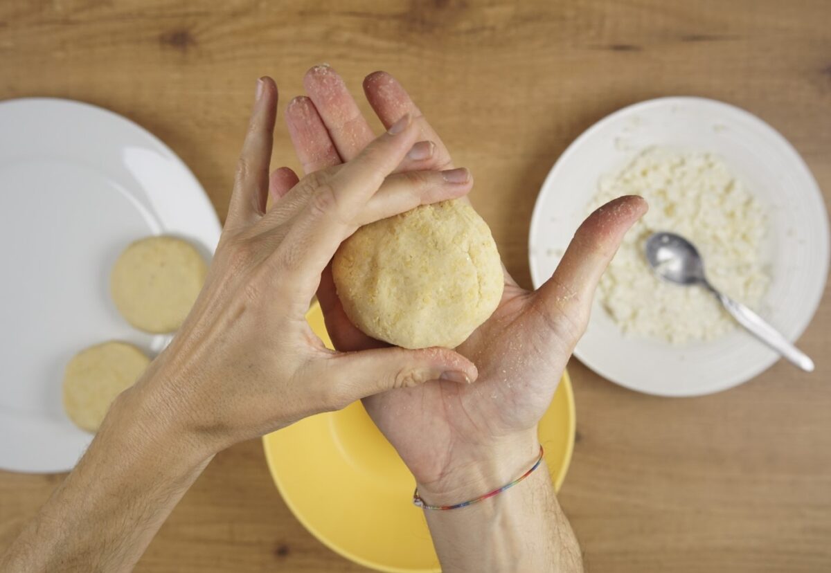 Arepas Boyacences. Receta tradicional colombiana