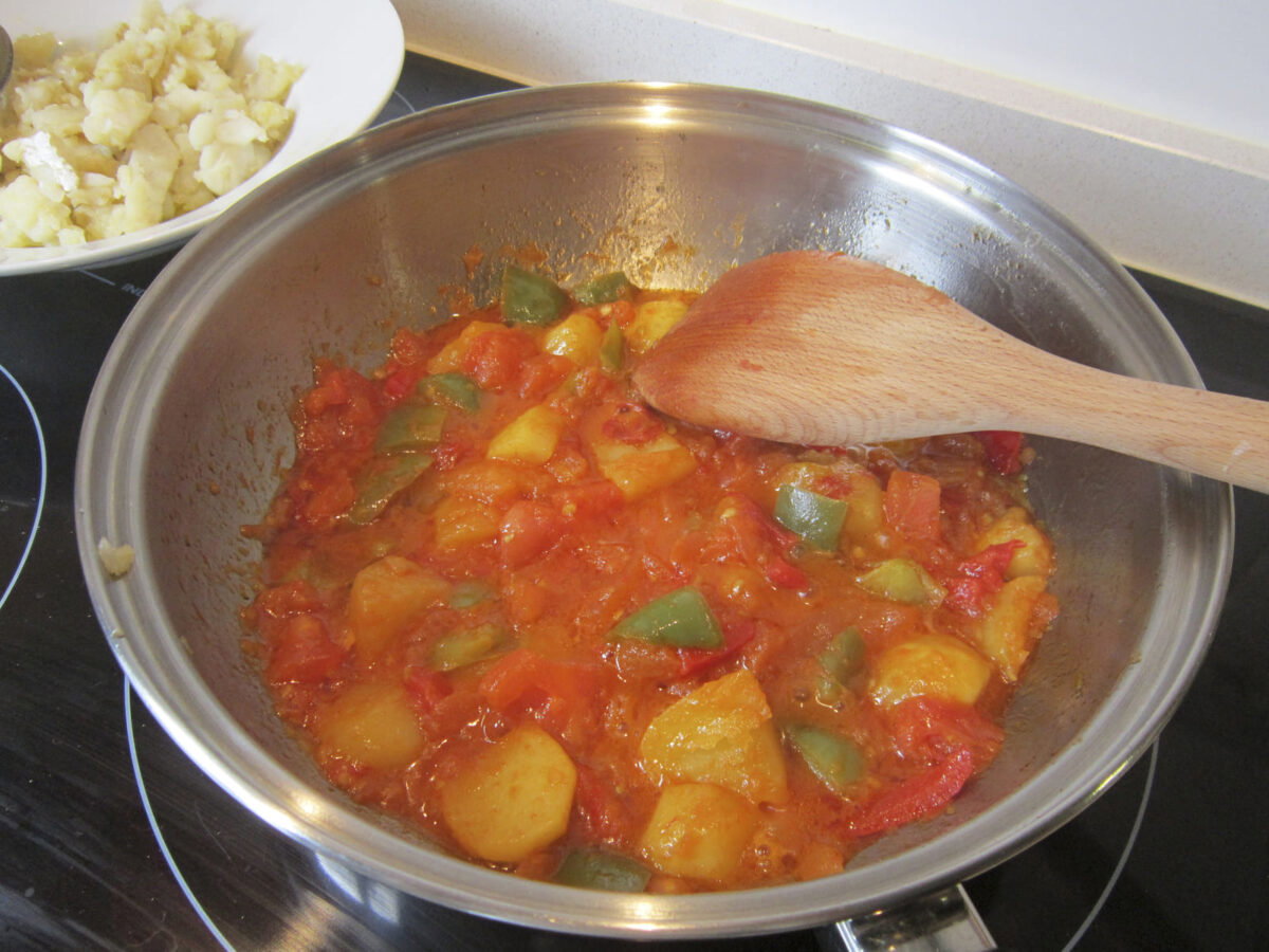 arroz con merluza paso 18