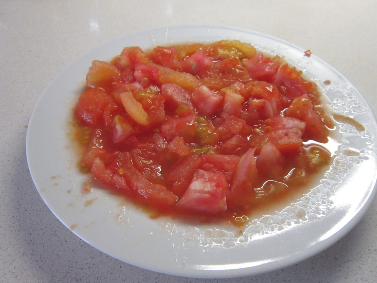 arroz con merluza paso 7
