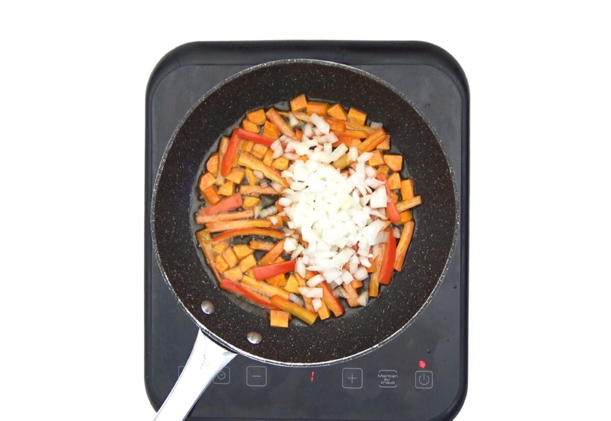 Arroz con salmón. Una receta rápida y saludable paso a paso