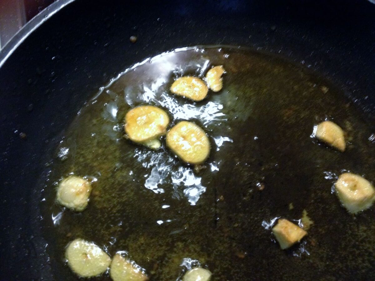 bacalao a llauna paso 4