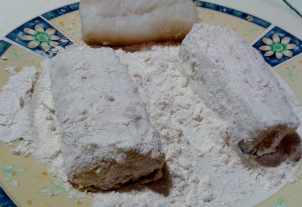 bacalao a llauna paso 7