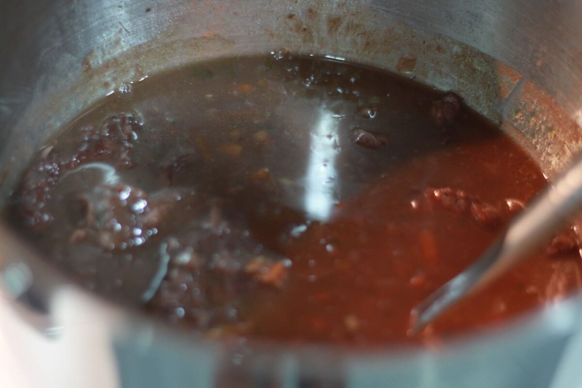 carrilleras cerdo salsa de oporto y miel paso 12