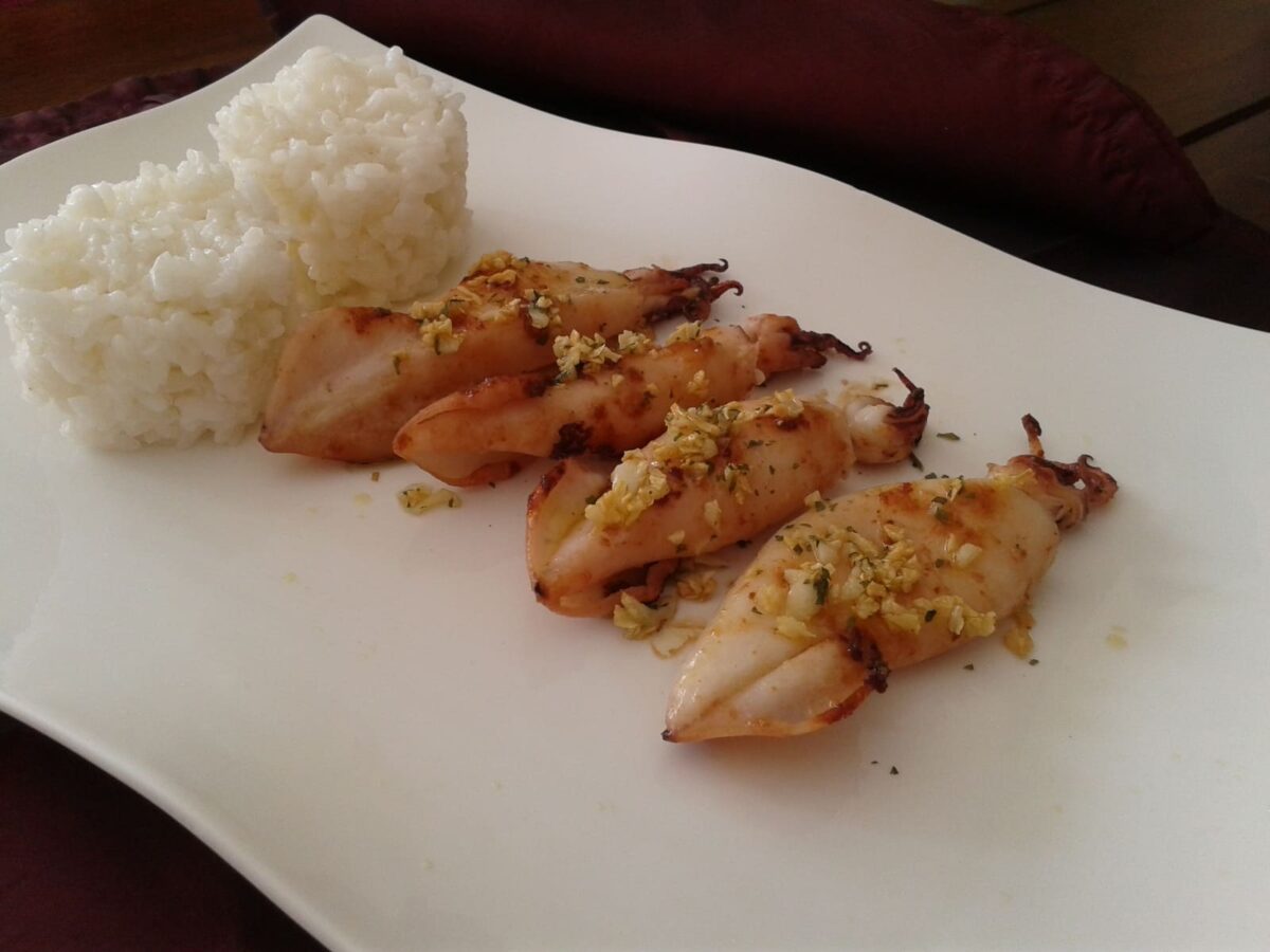 chipirones a la plancha paso 8