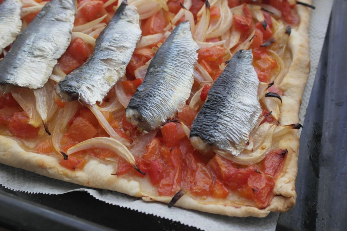 coca de sardinas paso 16