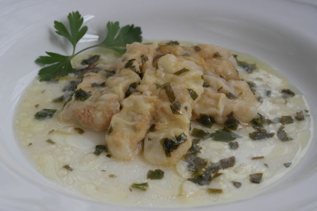 cocochas de bacalao salsa verde paso 13